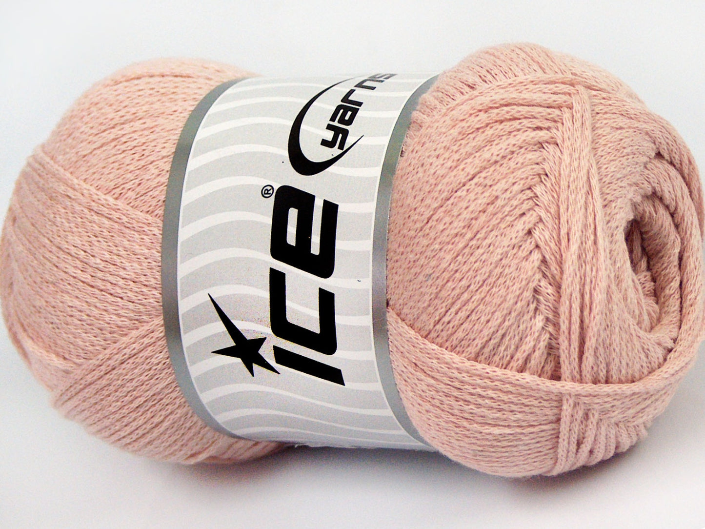 Lot of 4 x 100gr Skeins Ice Yarns NATURAL COTTON AIR (100% Cotton) Yarn Powder Pink