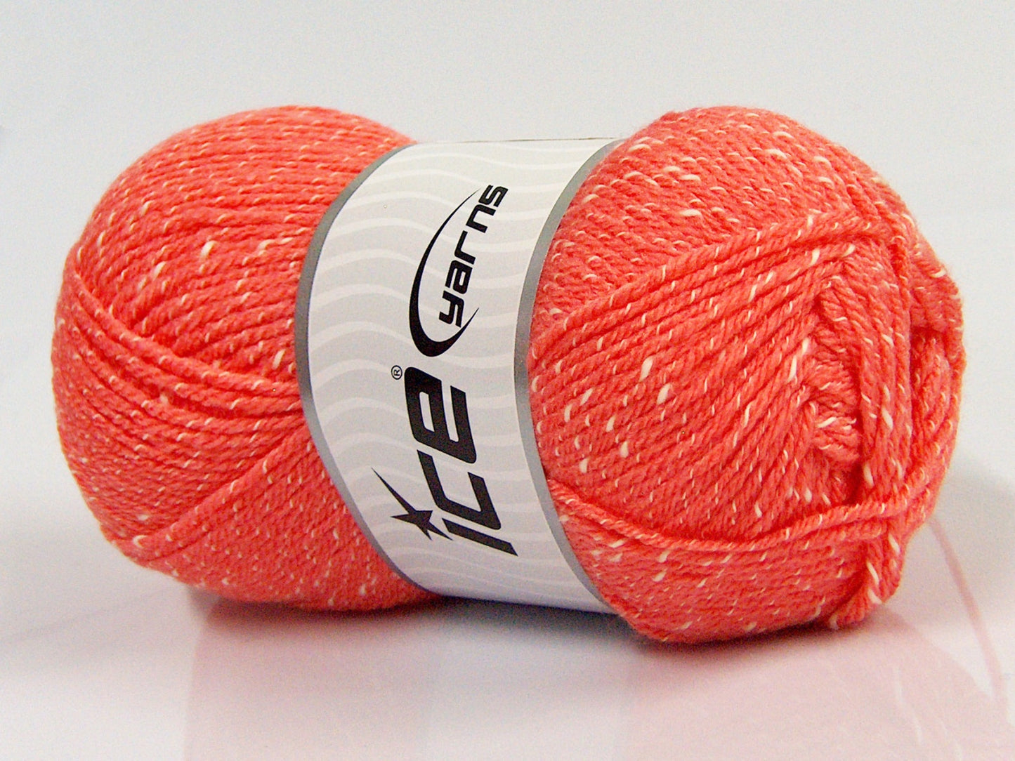 Lot of 4 x 100gr Skeins Ice Yarns NATURAL BABY (10% Bamboo 14% Cotton) Yarn Salmon Cream