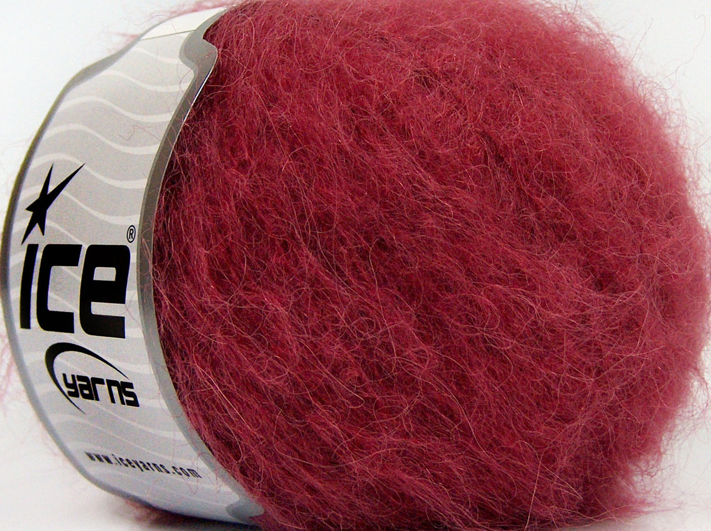 Lot of 8 Skeins Ice Yarns KID MOHAIR ALPACA LIGHT (41% Alpaca Superfine 41% Kid Mohair) Yarn Orchid