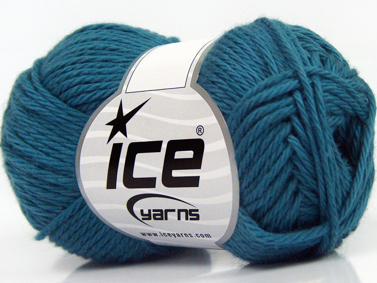 Lot of 8 Skeins Ice Yarns PURE COTTON (100% Cotton) Yarn Dark Teal