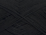 Ice Yarns Tube Cotton Fine – Siyah – %67 Pamuk, %33 Polyamid