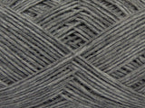 Ice Yarns Tube Cotton Fine – Gri Melanj – %67 Pamuk, %33 Polyamid