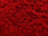 Ice Yarns Popcorn gonflé – Rouge – 100 % microfibres