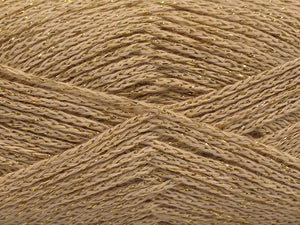 Elegante Metallic-Baumwolle