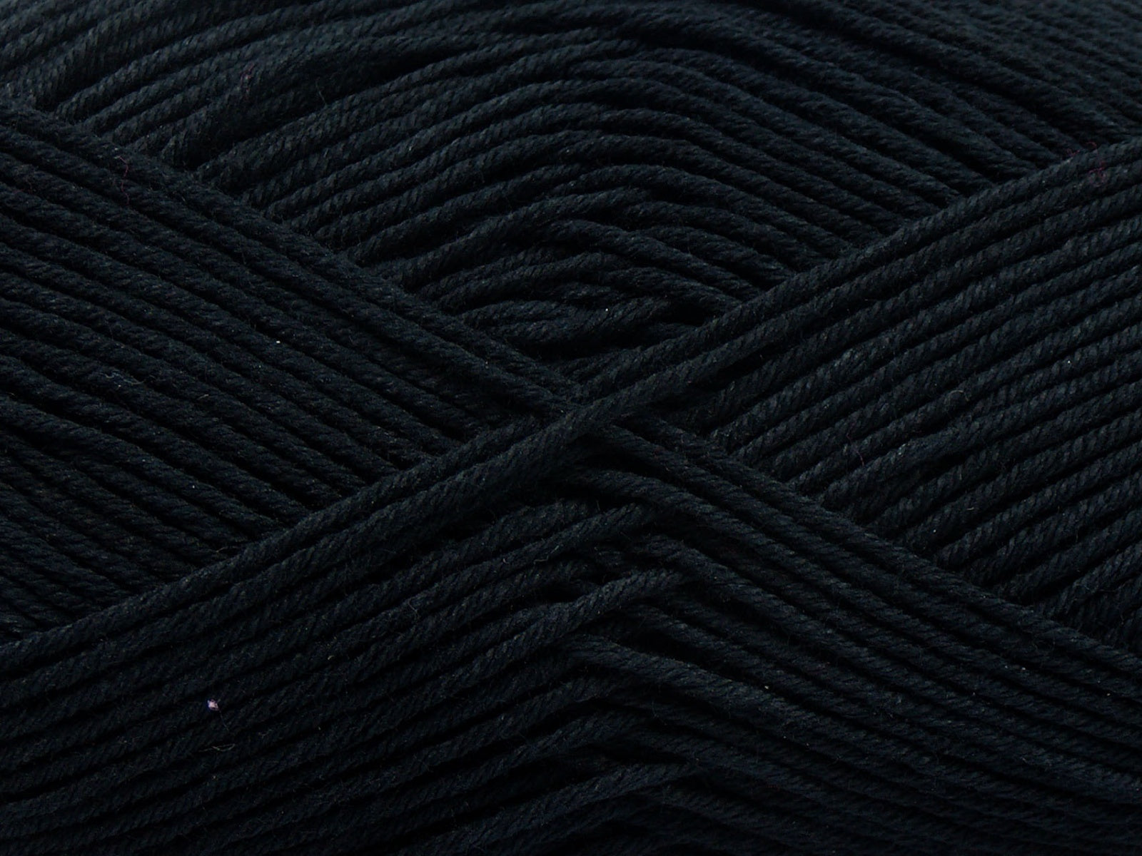 Pure Cotton Fine Black Sport Knitting Yarn Fast Shipping