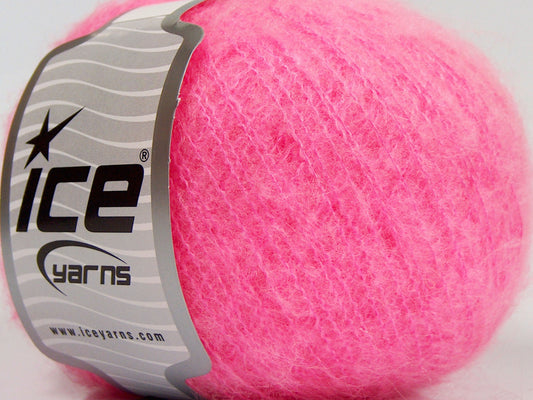 Lot of 8 Skeins Ice Yarns SALE WINTER (33% Wool) Hand Knitting Yarn Candy Pink
