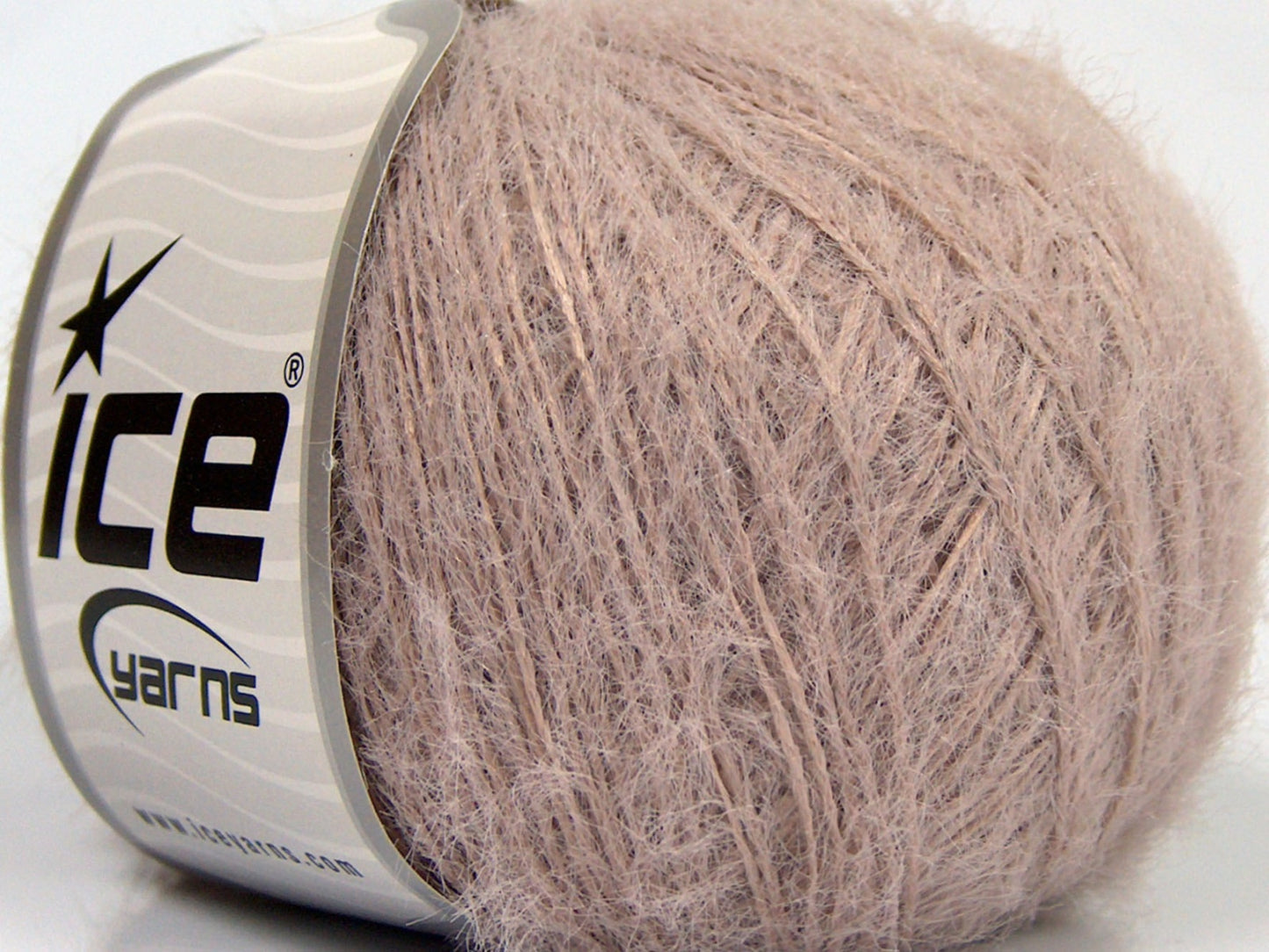 Lot of 8 Skeins Ice Yarns TECHNO FINE Hand Knitting Yarn Powder Pink