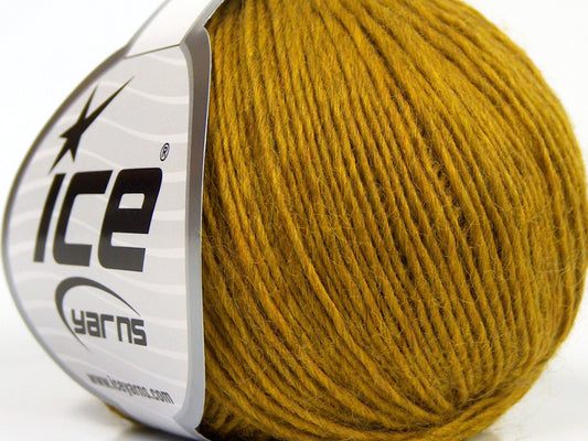 Lot of 8 Skeins Ice Yarns SALE LUXURY-PREMIUM (100% Wool) Yarn Olive Green