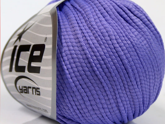 Lot of 8 Skeins Ice Yarns TUBE SOFTY Hand Knitting Yarn Lilac