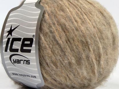 Lot of 8 Skeins Ice Yarns SALE LUXURY-PREMIUM (35% Merino Wool 20% Linen) Yarn Camel Shades