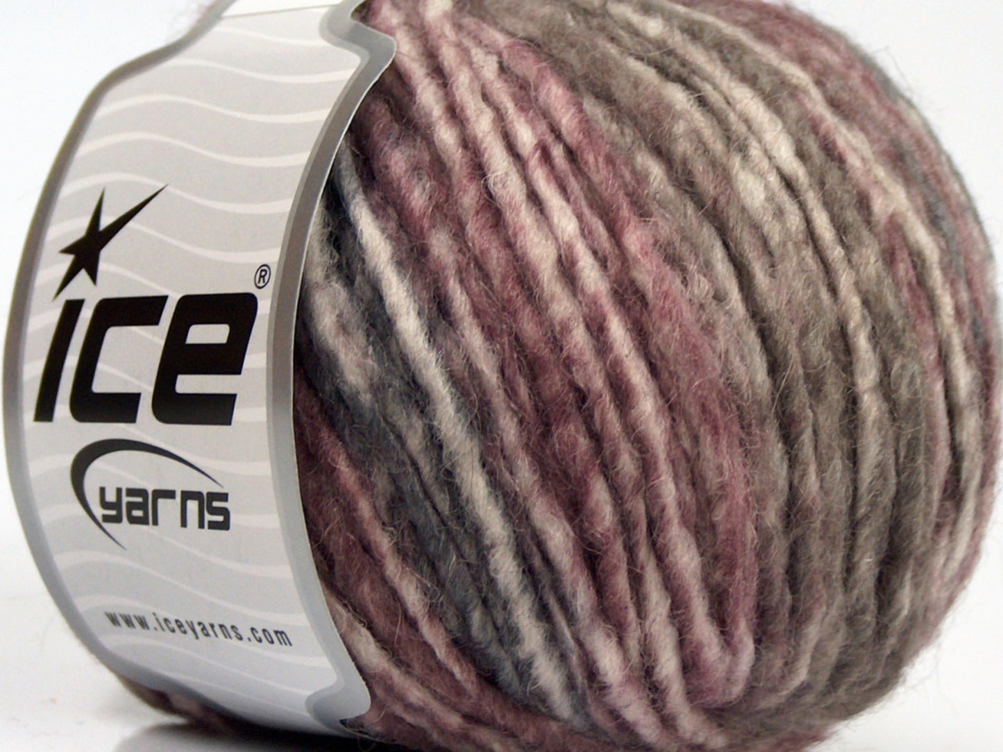 Lot of 8 Skeins Ice Yarns ETNO ALPACA (25% Alpaca 50% Merino Wool) Yarn Grey Shades Camel Purple