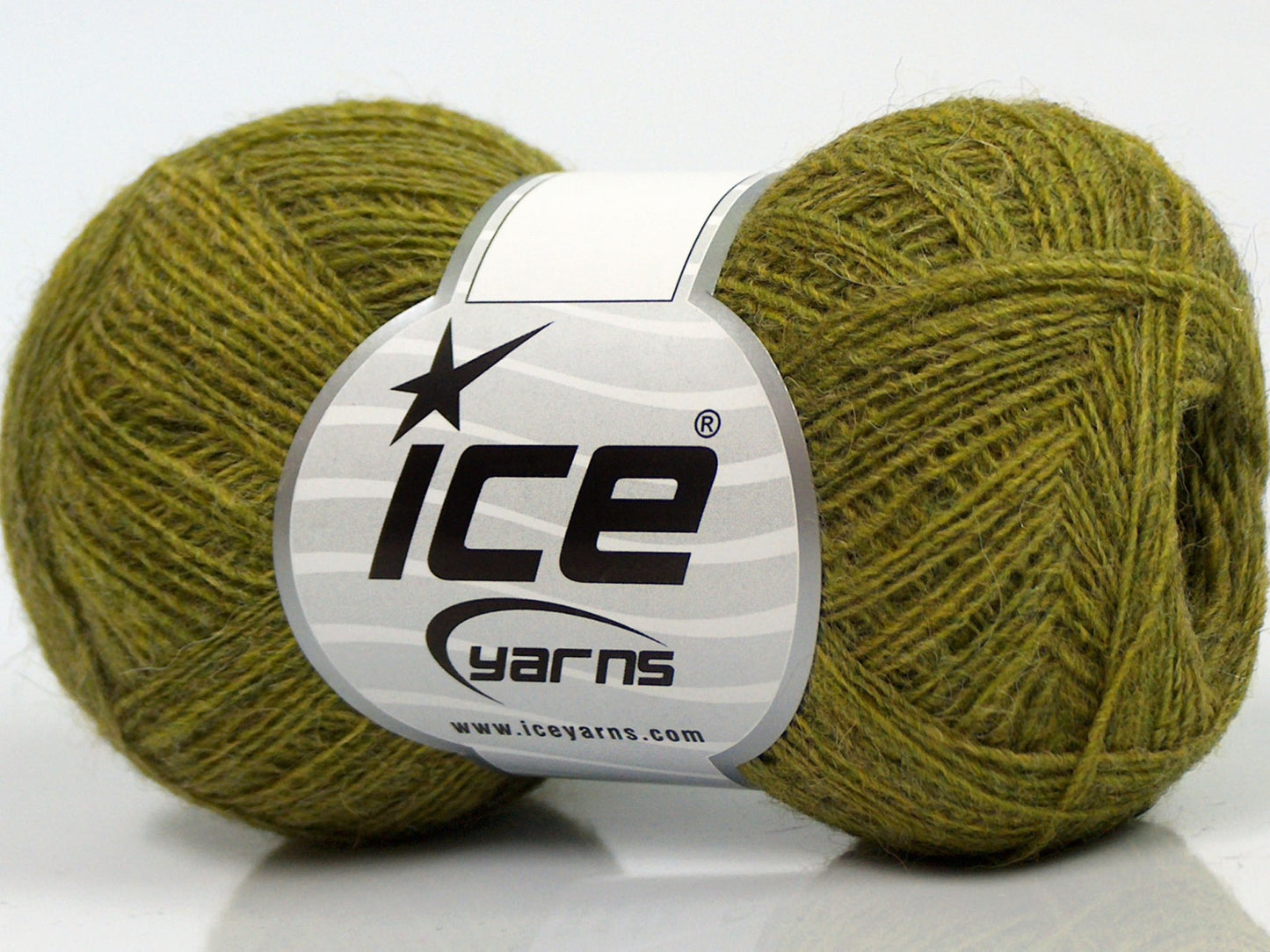Lot of 10 Skeins Ice Yarns PERU ALPACA SUPERFINE (25% Alpaca 50% Merino Wool) Yarn Light Green