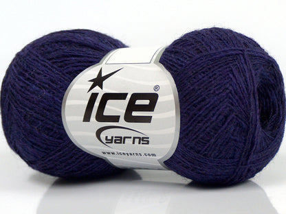 Lot of 10 Skeins Ice Yarns PERU ALPACA SUPERFINE (25% Alpaca 50% Merino Wool) Yarn Purple