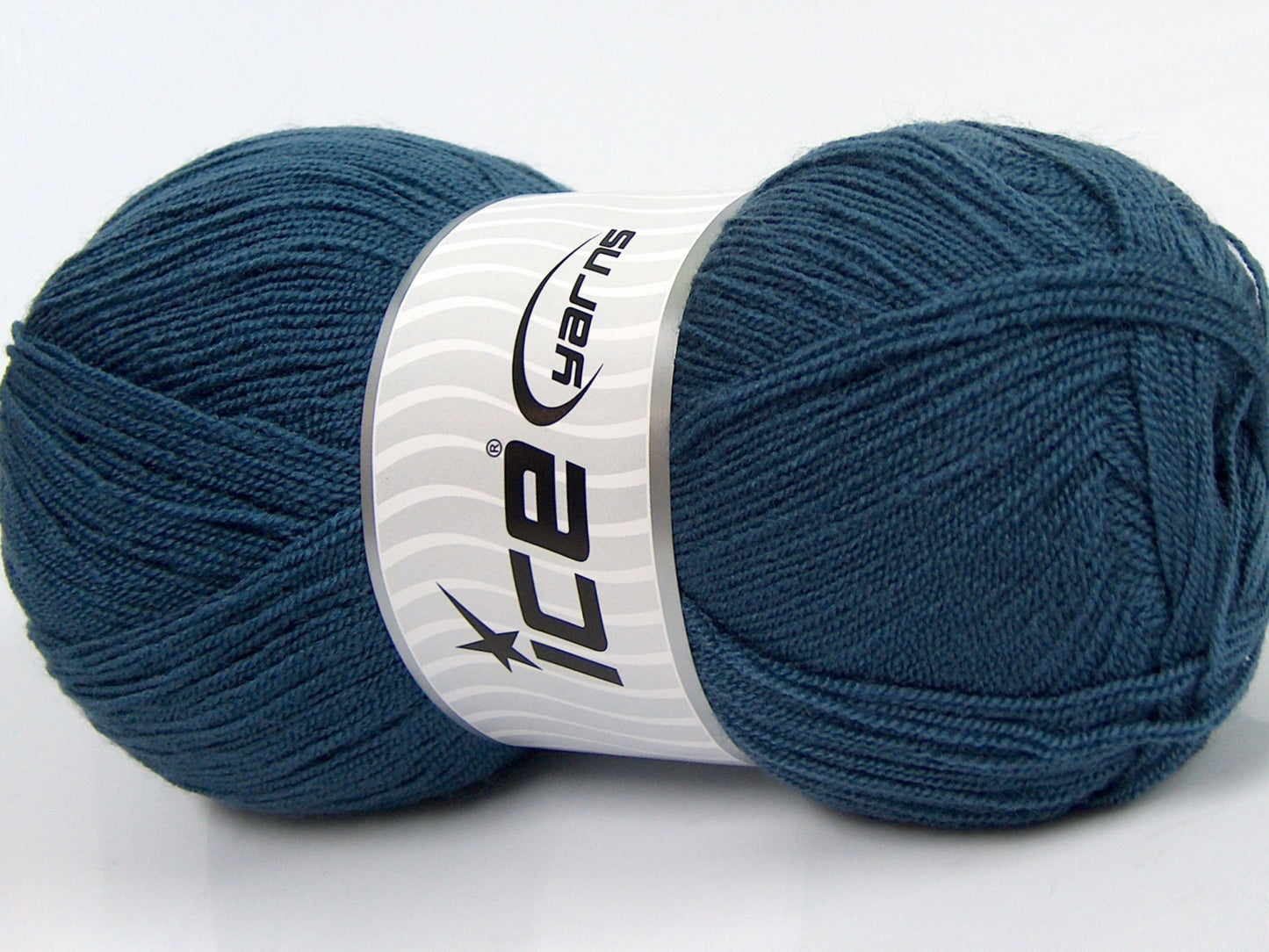Lot of 4 x 100gr Skeins Ice Yarns KRISTAL Hand Knitting Yarn Jeans Blue