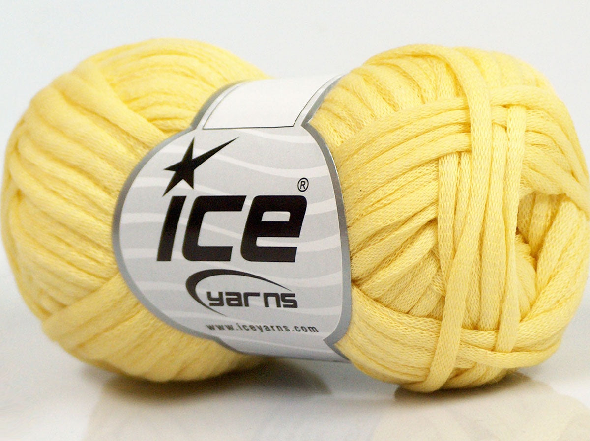 Lot of 8 Skeins Ice Yarns SALE SUMMER (67% Cotton) Yarn Light Yellow