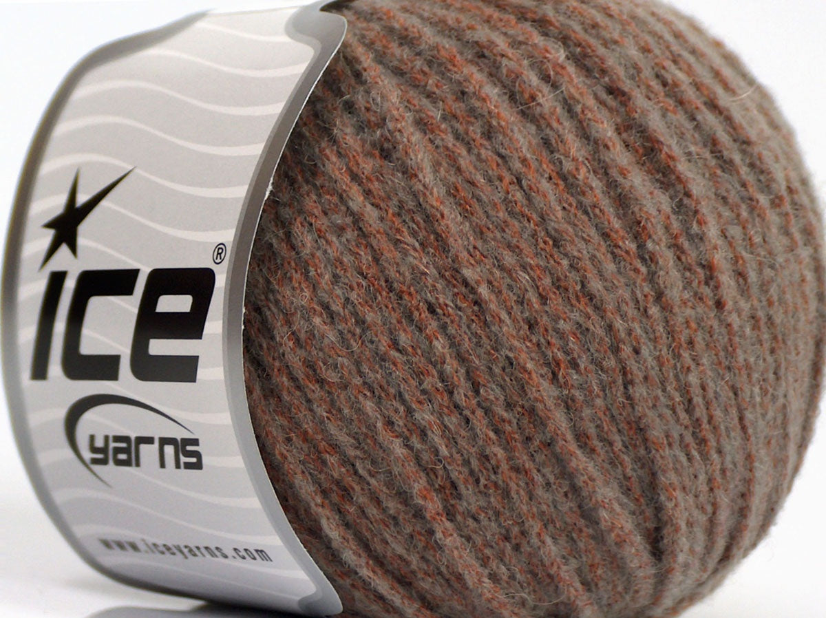 Lot of 8 Skeins Ice Yarns BABY ALPACA MERINO (30% Baby Alpaca 31% Extrafine Merino Wool) Yarn Light Brown