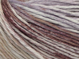 Ice Yarns Mona Lisa – Lila, Marrón, Blanco, Beige 2 – 100 % Algodón