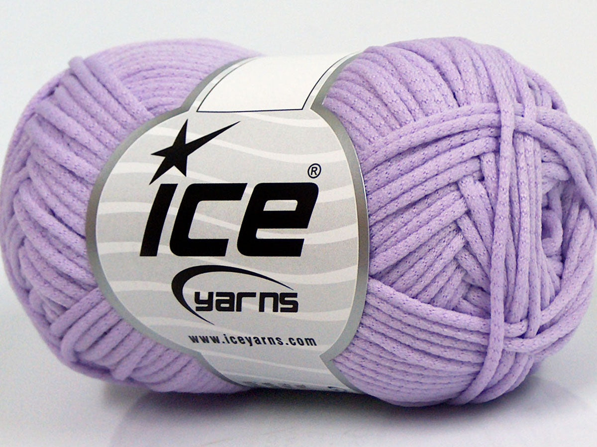 Lot of 8 Skeins Ice Yarns SALE SUMMER (100% MicroFiber) Yarn Light Lilac