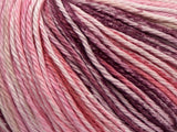 Ice Yarns Mona Lisa – Tonos de Rosa, Granate – 100 % Algodón
