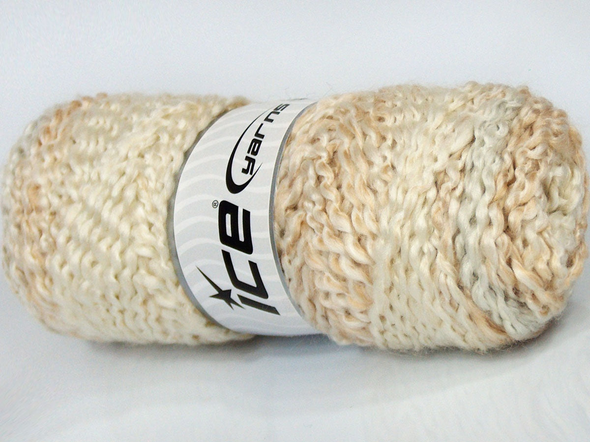 Lot of 2 x 150gr Skeins Ice Yarns MISC SALE Hand Knitting Yarn Beige Shades