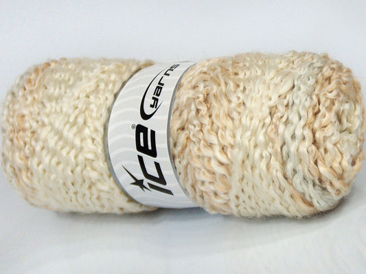 Lot of 2 x 150gr Skeins Ice Yarns MISC SALE Hand Knitting Yarn Beige Shades