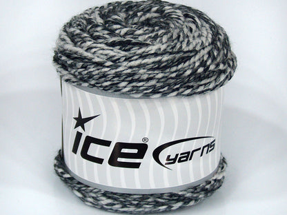 Lot of 4 x 100gr Skeins Ice Yarns SALE CAKES YARN Yarn Black Grey Shades