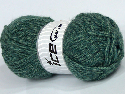 Lot of 4 x 100gr Skeins Ice Yarns MISC SALE Hand Knitting Yarn Green Shades