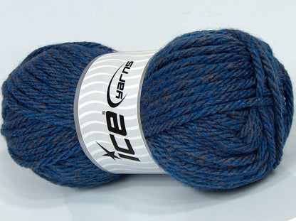 Lot of 4 x 95gr Skeins Ice Yarns MISC SALE Hand Knitting Yarn Blue Copper