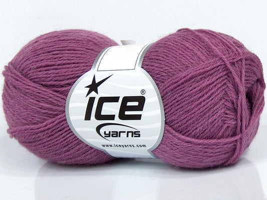 Lot of 6 Skeins Ice Yarns SALE SOCK YARN (75% Superwash Wool) Yarn Orchid