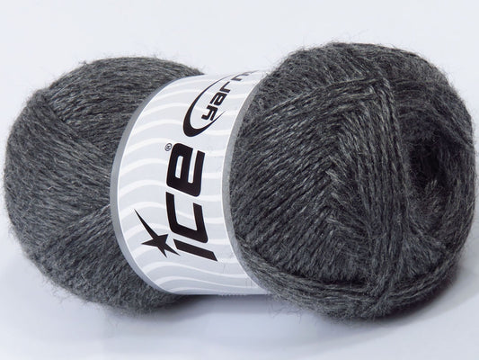 Lot of 4 x 100gr Skeins Ice Yarns SALE PLAIN Hand Knitting Yarn Grey