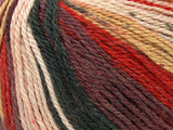 Ice Yarns Alpaka Lichtzauber – Rot, Lila, Gold – 25 % Alpaka, 35 % Wolle, 40 % Acryl