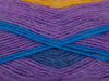 Lila, Blaugrün, Gold, Blau 2