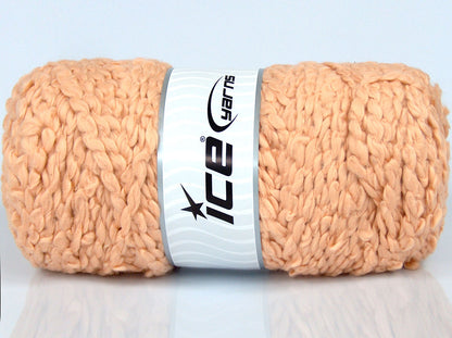 Lot of 2 x 170gr Skeins Ice Yarns AKOLA (100% Cotton) Yarn Light Orange
