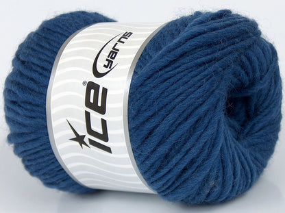 Lot of 4 x 95gr Skeins Ice Yarns SALE LUXURY-PREMIUM (100% Wool) Yarn Blue