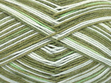 Ice Yarns Baby Summer Color – Krem, Yeşil Tonları – %50 Pamuk, %50 Akrilik