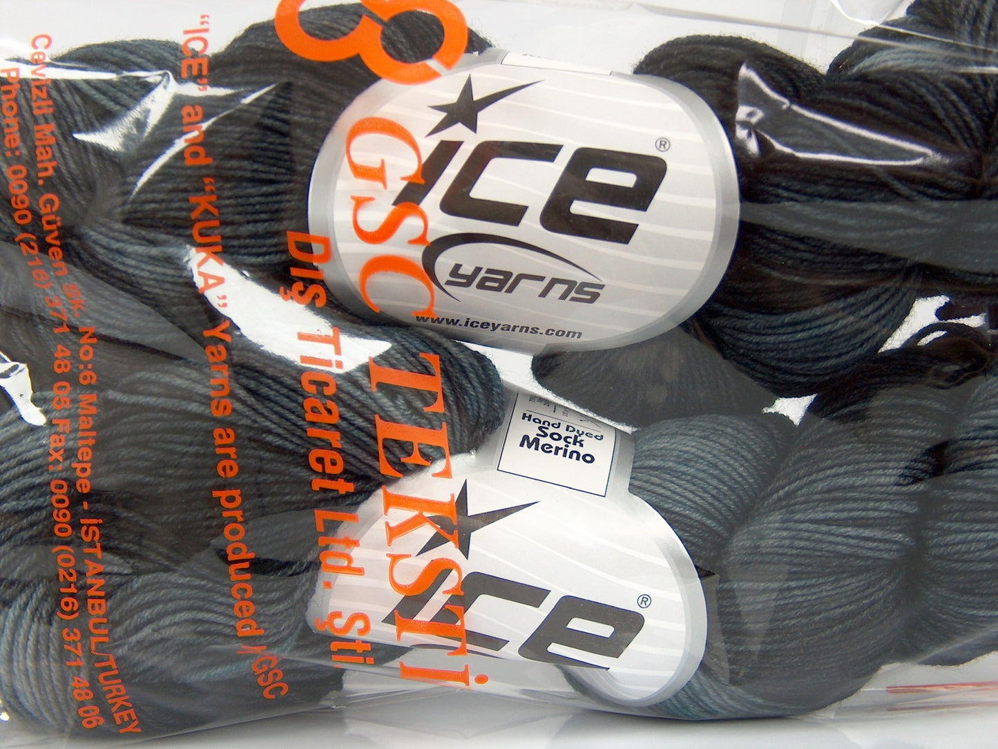 Hand Dyed Sock Merino