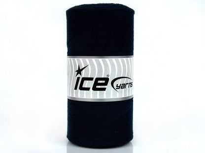 250 gr ICE YARNS SALE SUMMER (67% Cotton) Hand Knitting Yarn Navy