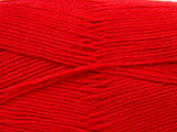 Ice Yarns Cottonac Fine – Red – 50% Cotton, 50% Acrylic