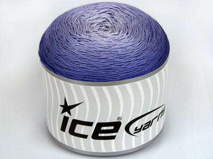250 gr ICE YARNS CAKES SOFT TOUCH Hand Knitting Yarn Purple Shades