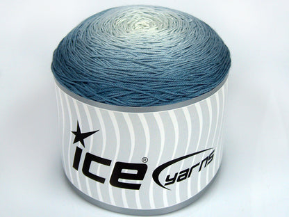 250 gr ICE YARNS CAKES SOFT TOUCH Hand Knitting Yarn Blue Shades