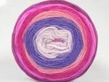 Ice Yarns Gâteaux DK – Nuances lilas, nuances roses – 100 % acrylique