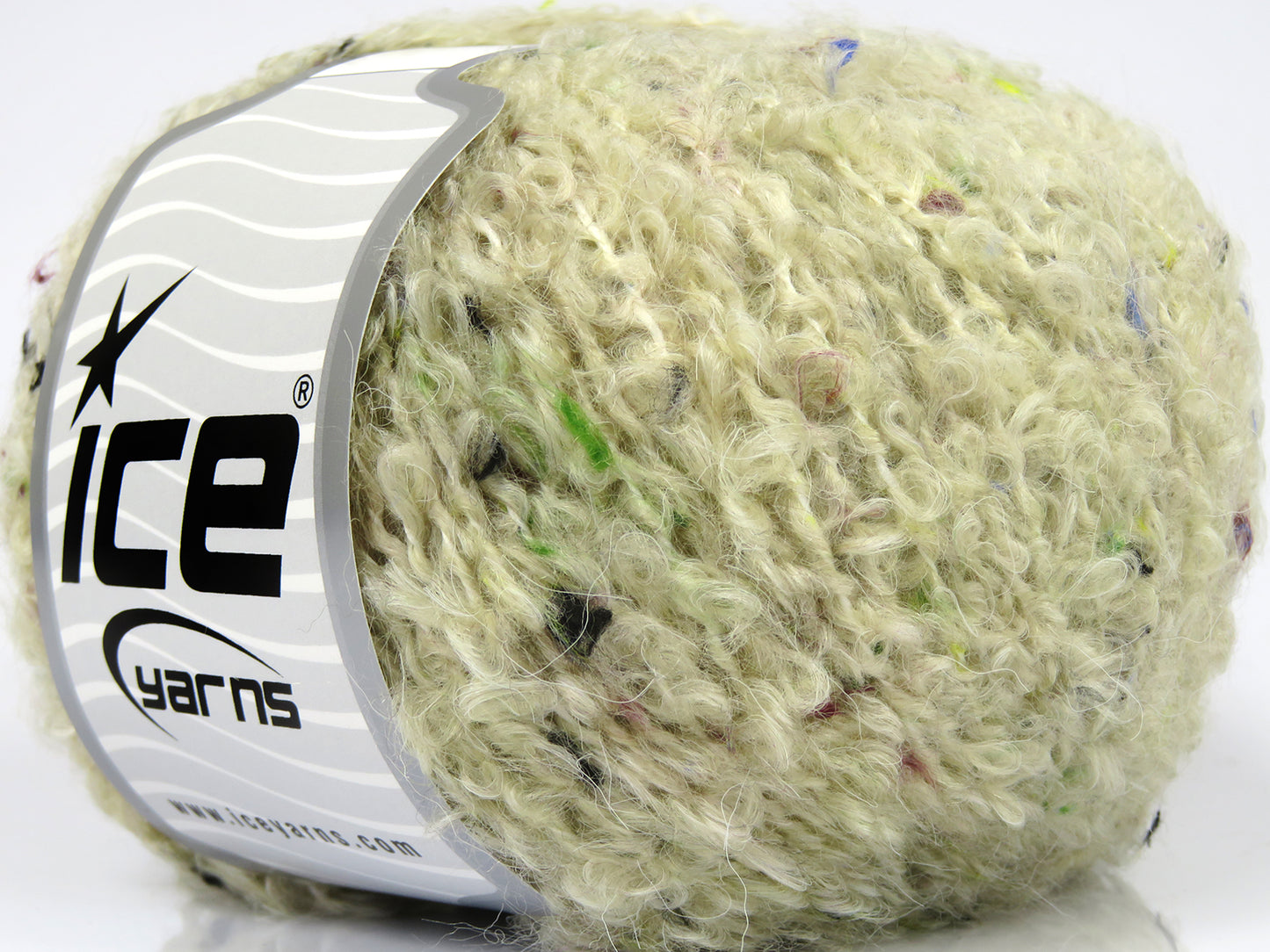 Lot of 8 Skeins Ice Yarns SALE WINTER (10% Wool 12% Viscose) Yarn Beige