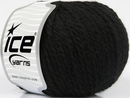 Lot of 8 Skeins Ice Yarns SALE ACRYLIC Hand Knitting Yarn Black