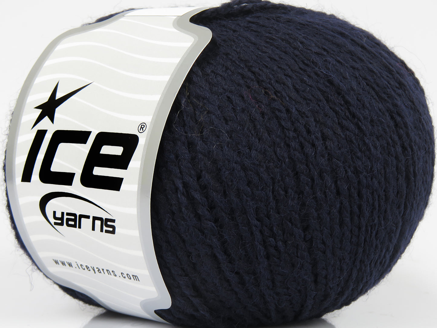 Lot of 8 Skeins Ice Yarns SALE WINTER (25% Wool) Hand Knitting Yarn Dark Navy