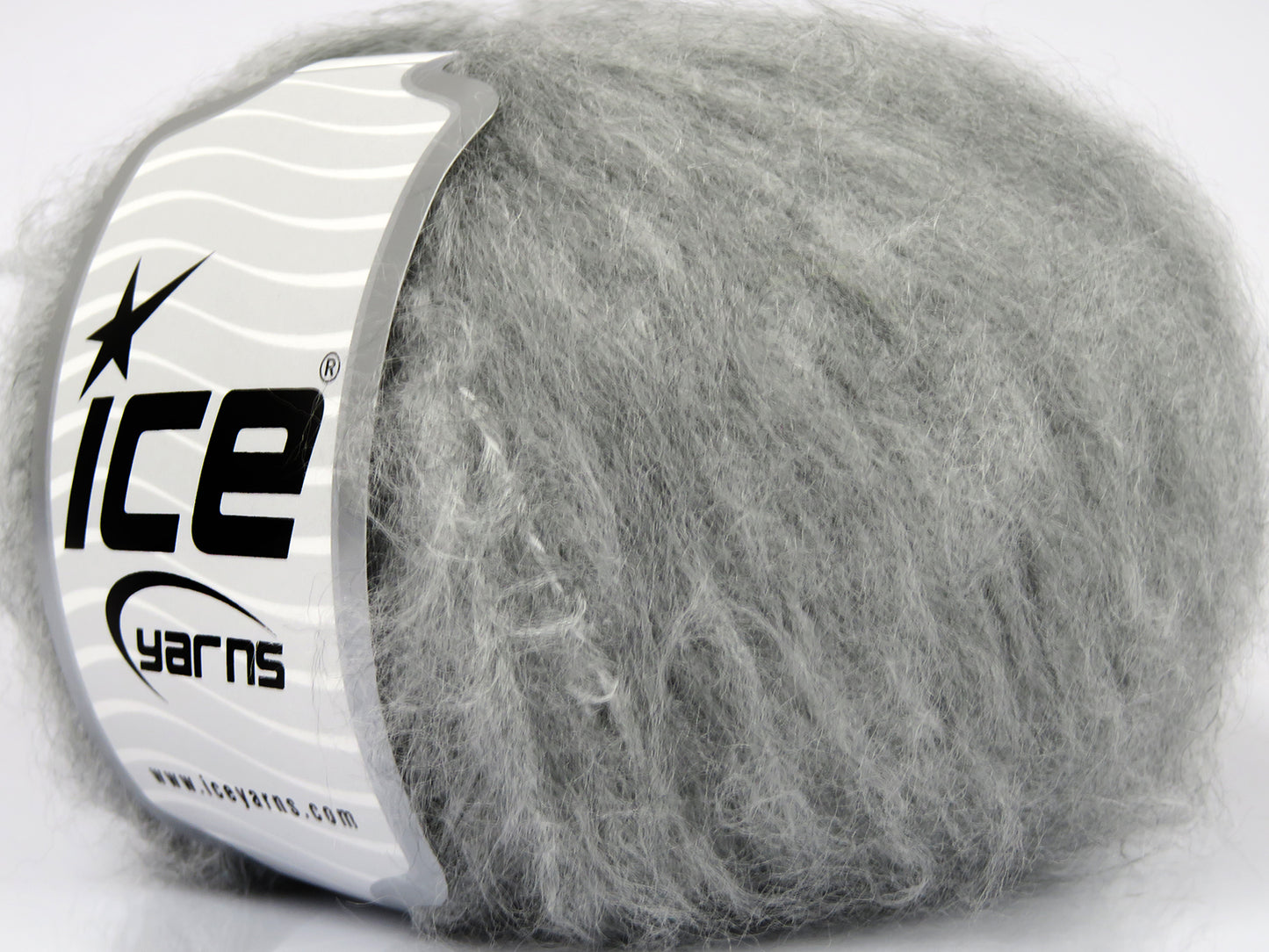 Lot of 8 Skeins Ice Yarns SALE WINTER (20% Wool) Hand Knitting Yarn Grey