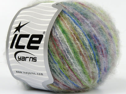 Lot of 8 Skeins Ice Yarns POMEROY (20% Baby Alpaca 20% Extrafine Merino Wool) Yarn Rainbow