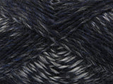 Ice Yarns Sonriente Alpaca – Navy, Grey – 15% Alpaca, 15% Wool, 70% Acrylic