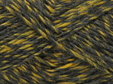 Ice Yarns Sonriente Alpaca – Gold, Dark Grey – 15% Alpaca, 15% Wool, 70% Acrylic