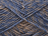 Ice Yarns Sonriente Alpaca – Blue, Light Camel – 15% Alpaca, 15% Wool, 70% Acrylic