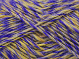 Ice Yarns Sonriente Alpaca – Gold Shades, Saxe Blue – 15% Alpaca, 15% Wool, 70% Acrylic